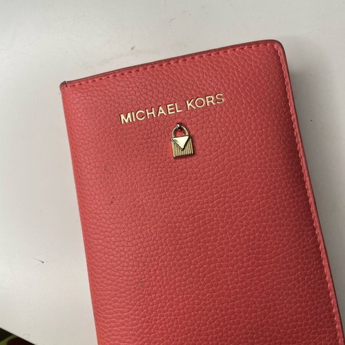 Michael Kors passport case used, pink