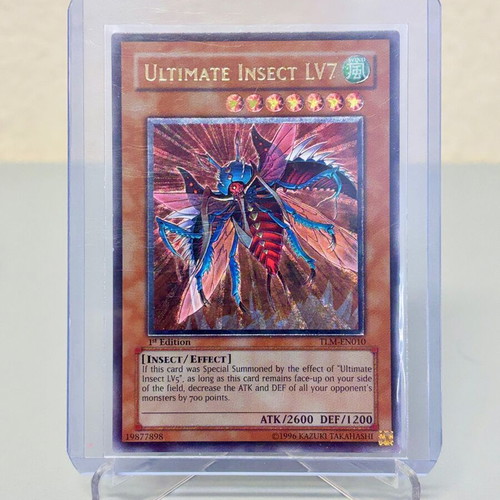 Yugioh Ultimate Insect LV7 1st Edition, like new