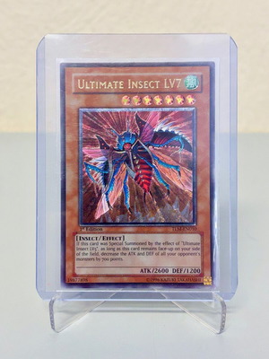 Yugioh! Ultimate Insect LV7 (V.2 - Ultimate Rare) The Lost Millennium σαν καινούργιο
