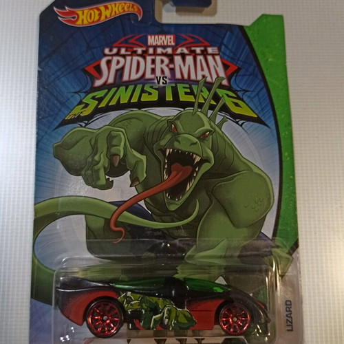 Hot Wheels Ultimate Spider-Man Lizard Power Pistons Marvel new