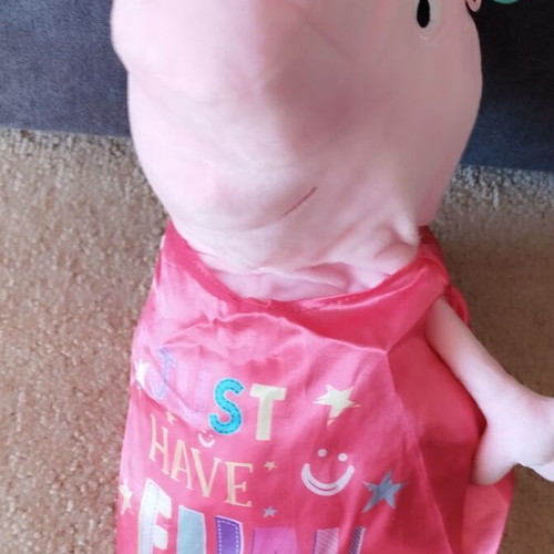 Peppa plush toy like new