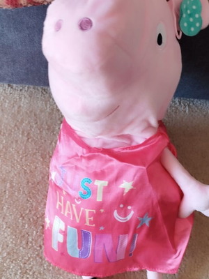 Peppa plush toy like new