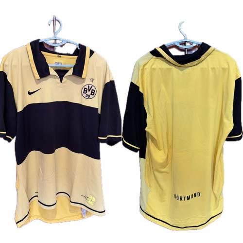 Dortmund Fc 2007-07 Home Jersey used, XL, Champions League anniversary