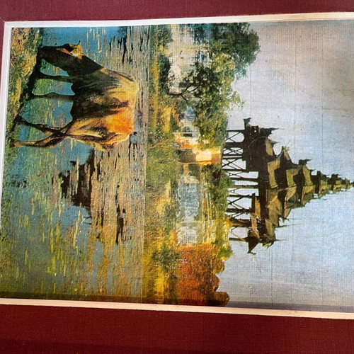 Vintage frame used