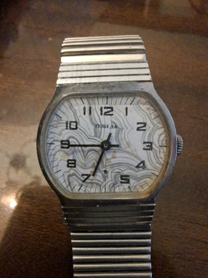 Pobeda men's mechanical watch used, vintage Soviet