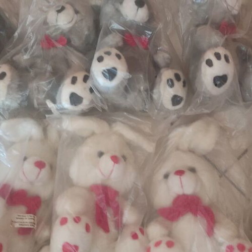 Stuffed dolls new, pack of 16 pieces