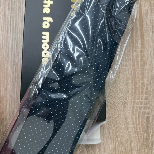 Italian tie new, black and blue