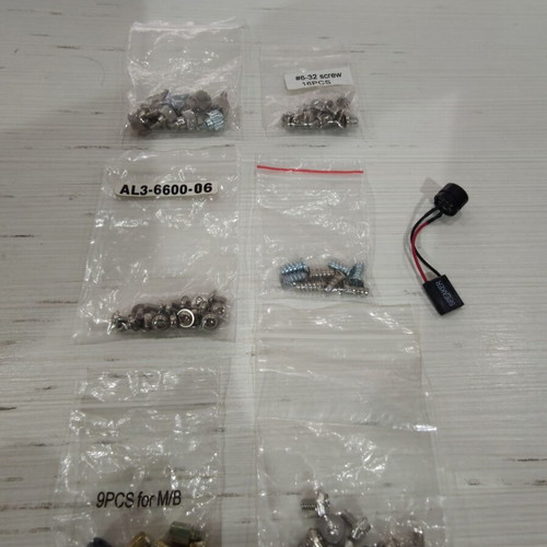 Assembly screws for PC and electronic devices like new
