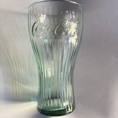 Coca-Cola collectible glass, vintage series, embossed