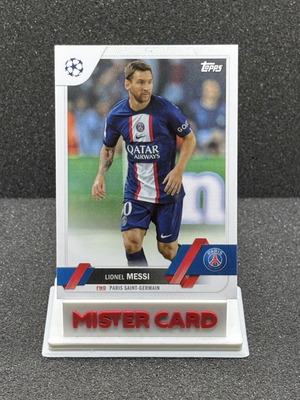 2022-23 Topps UCC Lionel Messi #1 Paris Saint Germain карта употребявана