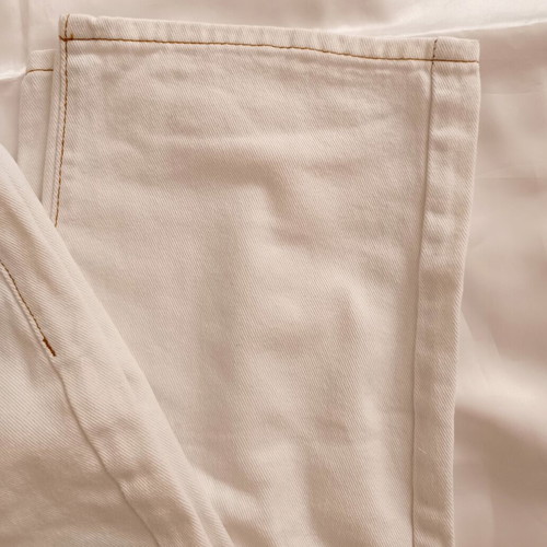 Shein white women's high-waisted wide jeans M like new