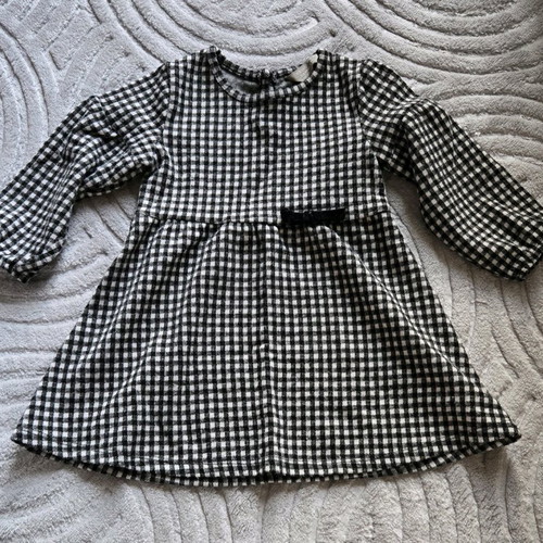 Primark checked dress like new for 9-12 months