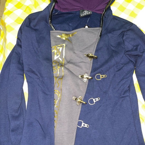 Women's cardigan new, blue, size S