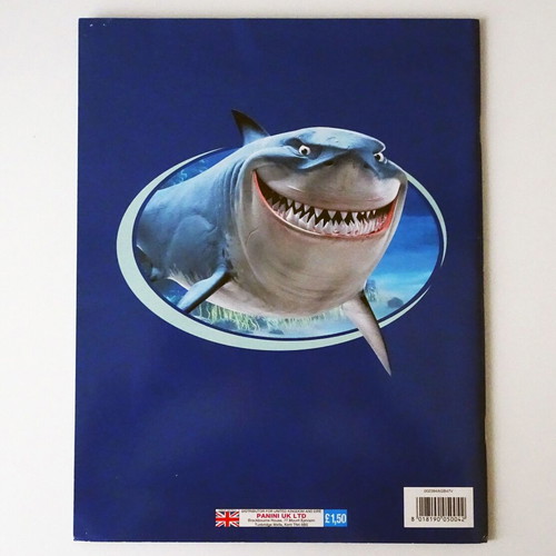 Panini Finding Nemo album English edition used 100% complete