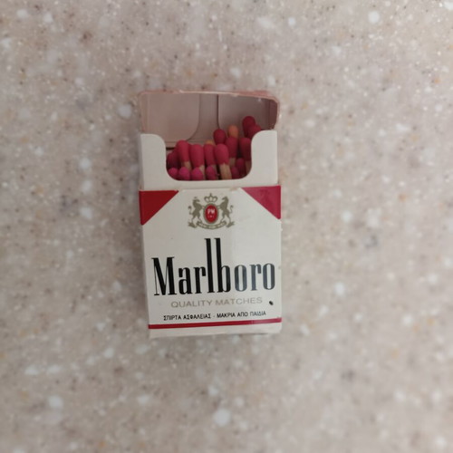 Marlboro Collectible Matchbox used with Wooden Matches