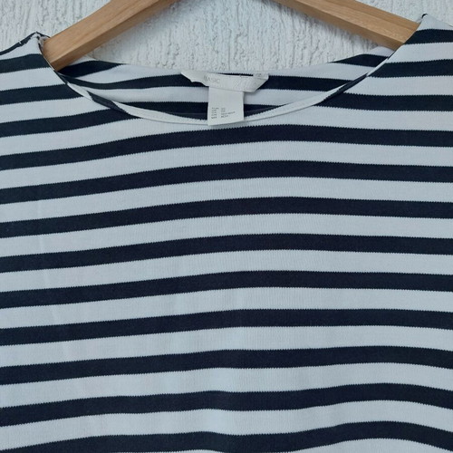 H&M striped cotton mariniere blouse like new, size XS-S