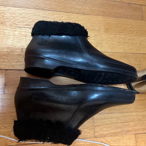 Winter ankle boots like new, black, size 39
