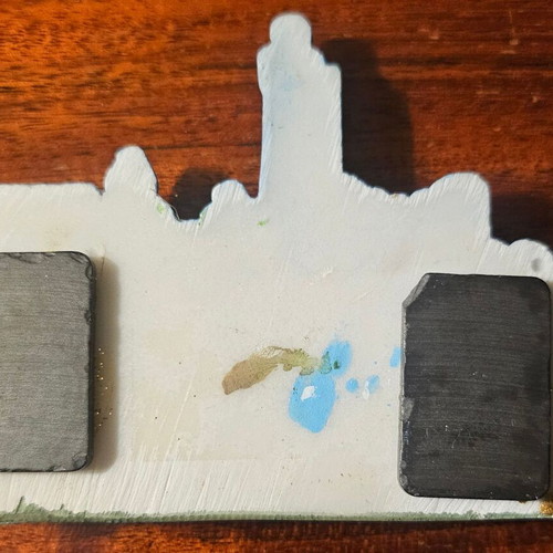 Paris fridge magnet like new