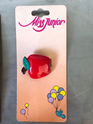 Miss Junior fruit slot pins intact, set of 2, 1990s