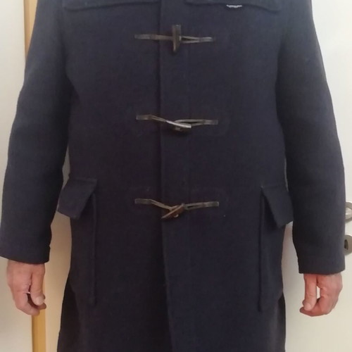 Gloverall Montgomery coat used, blue, size 56