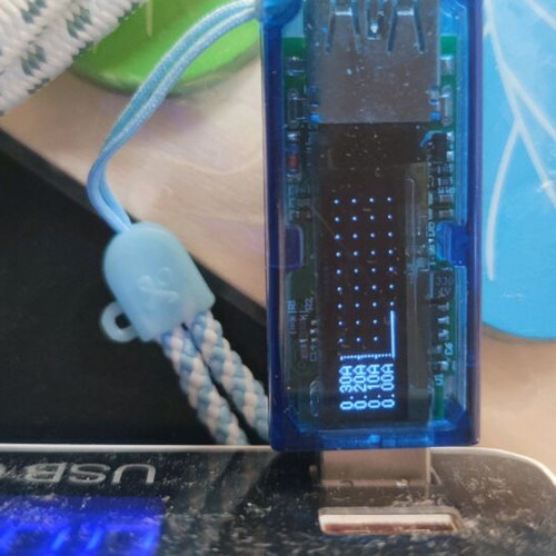 Roffie USB Test Current New Blue Multifunctional Tester