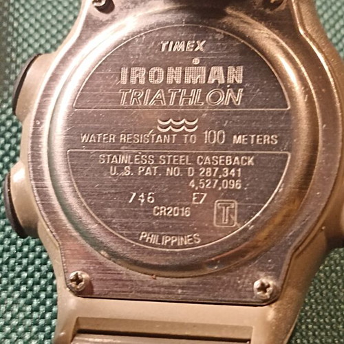 Timex Ironman Triathlon 1997 Model 746 vintage men's watch like new
