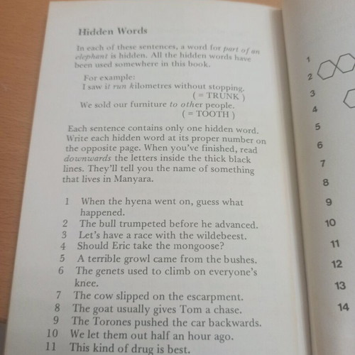 Among the Elephants book like new, English learning, Collins English Library