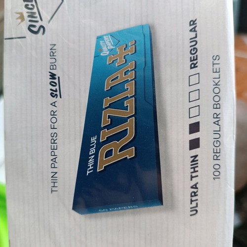 Rizla blue set of 100 papers new