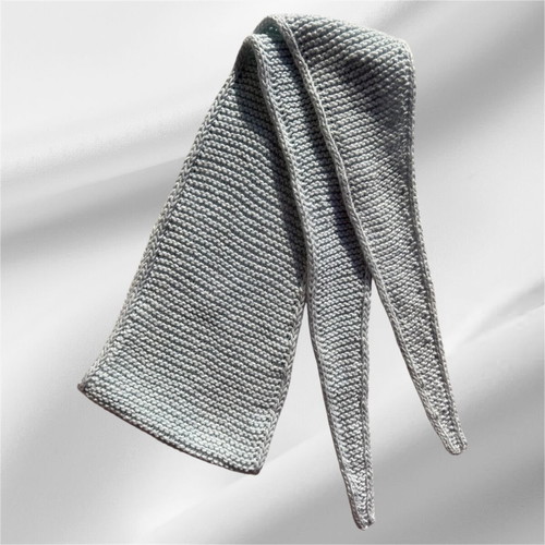 Sophie's scarf new from Italian cotton yarn with lurex