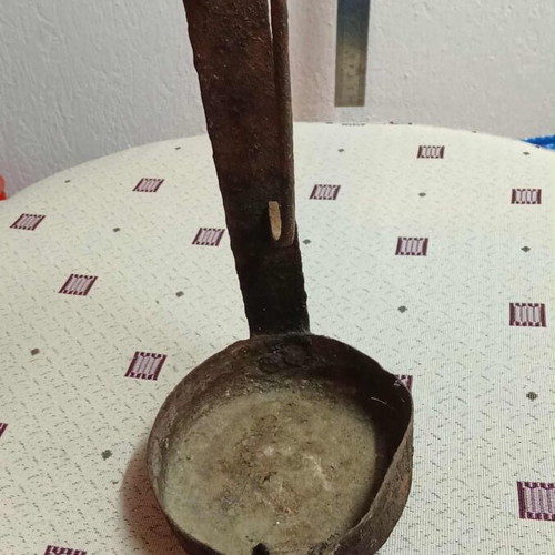 Oil Lamp Vintage 1950, used condition