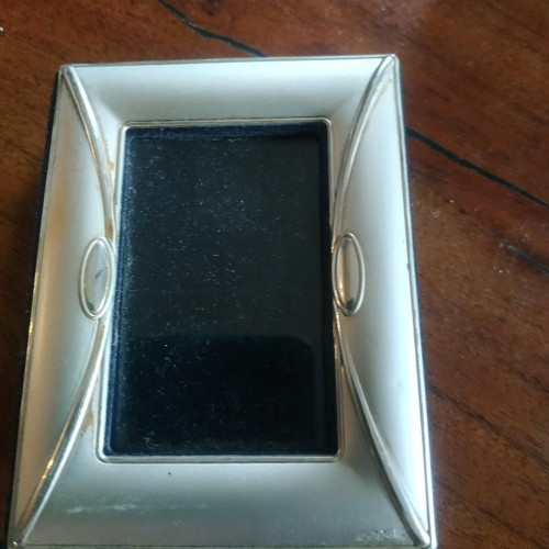 Metal photo frames used, pack of 3 silver color