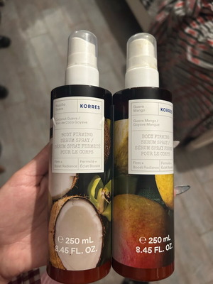 Korres body creams set like new