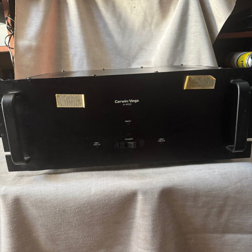 Cerwin-Vega A-400 Vintage Power Amplifier Like New