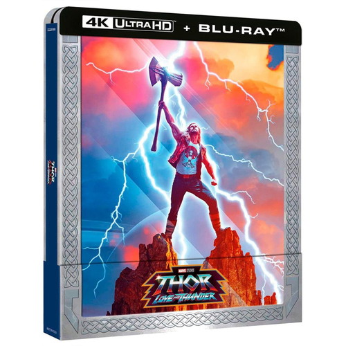 Thor: Love and Thunder Collector Edition 4K Ultra HD Steelbook Blu-ray new