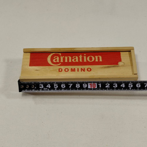 Carnation domino collectible advertising item