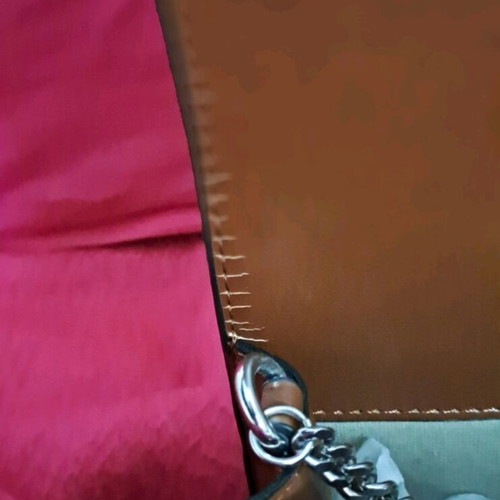 Zara No Crossbody Bag like new, brown and white vegan leather