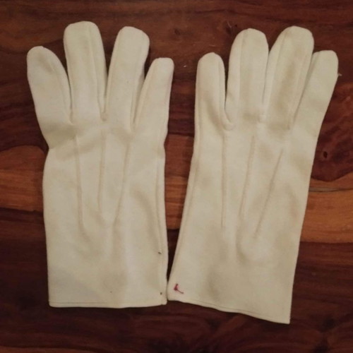 Leather parade gloves new, men's black and women's brown