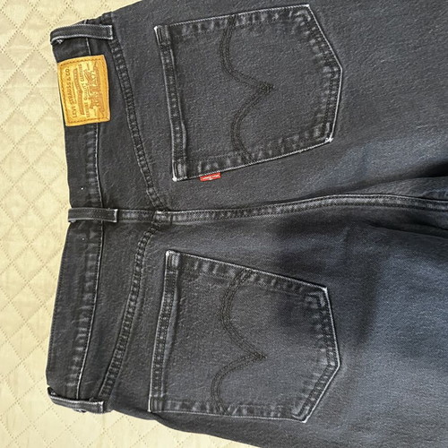 Jeans Levi's used, pack of 5, black and dark blue