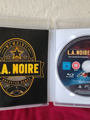 L.A. Noire PS3 game complete edition