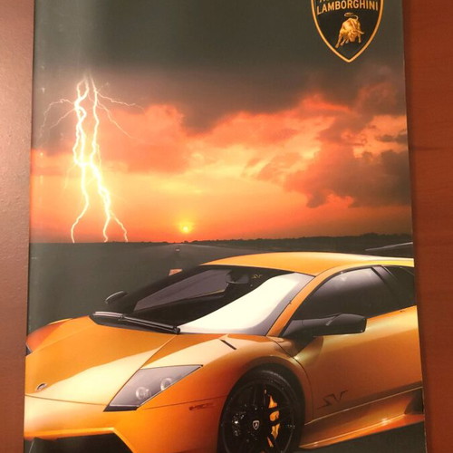 Lamborghini Pignamoda notebook like new, large size