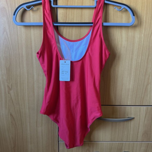Red swimming suit, size XS / 34 / 6