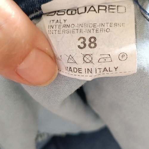 Dsquared2 men's jeans blue XL like new