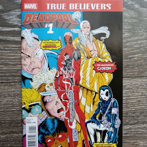 Marvel True Believers Deadpool #1 2016 comic new in English