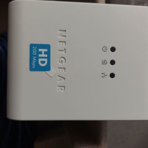 Netgear HDX101 Powerline HD Ethernet Adapter set of 2 used