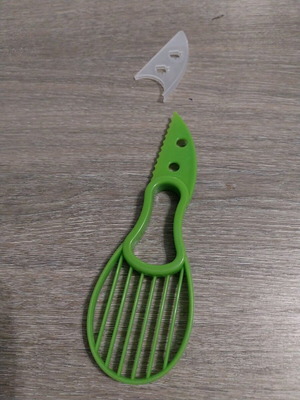 Plastic avocado cutter new
