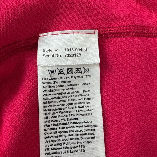 Mammut Vadret Half Zip women's thermal top like new, size L