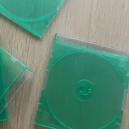 Retro style CD/DVD cases like new, pack of 25