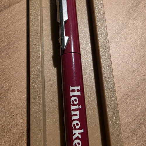 Vintage pen Parker Heineken collectible 90s like new
