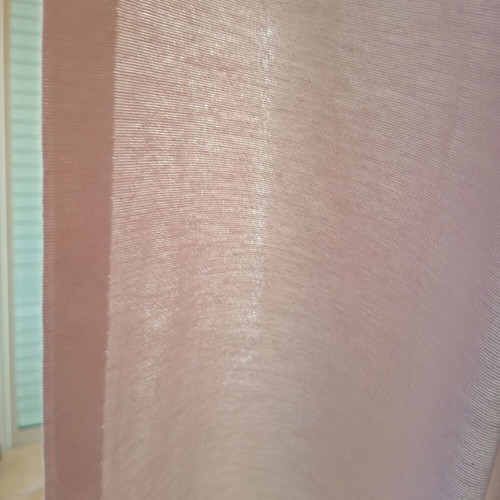Opaque white curtain like new