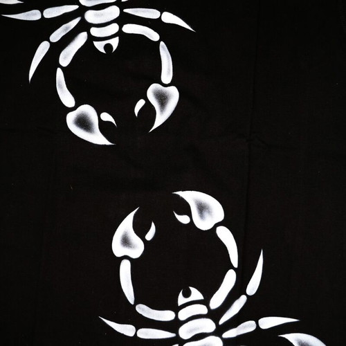 Handmade Unisex Scorpion Airbrush Tank Top XL